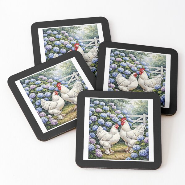 Item preview, Brahma Pootra White Rooster #3 designed and sold by Helios Be. Lavsh.