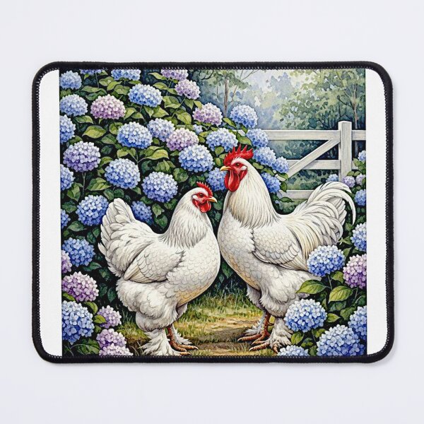 Item preview, Brahma Pootra White Rooster #3 designed and sold by Helios Be. Lavsh.