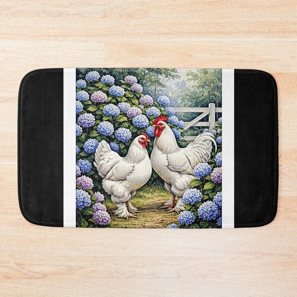 Item preview, Brahma Pootra White Rooster #3 designed and sold by Helios Be. Lavsh.