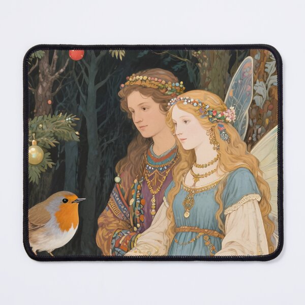 Item preview, Christmas Fairy. Yule. Robin designed and sold by SoniaSarkali.
