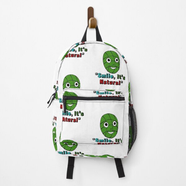 Item preview, "Smiling Green Mask – Cute Cartoon Face Nature-Inspired Design" designed and sold by Swati's Digital Den.
