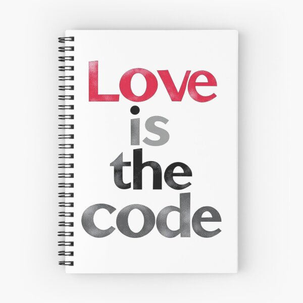 Item preview, Love Is The Code designed and sold by JusRight TT.