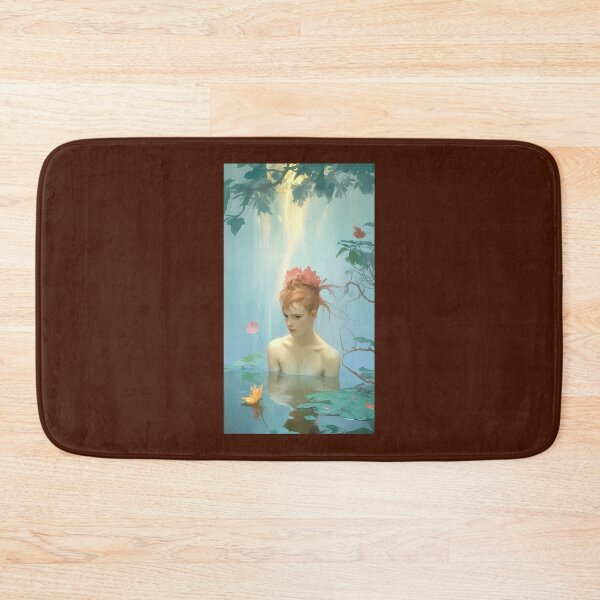 Item preview, Serene Water Lily Maiden designed and sold by KendramfOver.