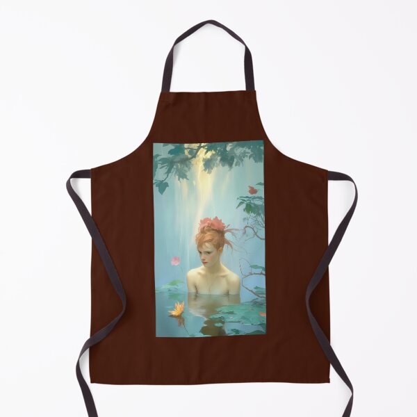 Item preview, Serene Water Lily Maiden designed and sold by KendramfOver.