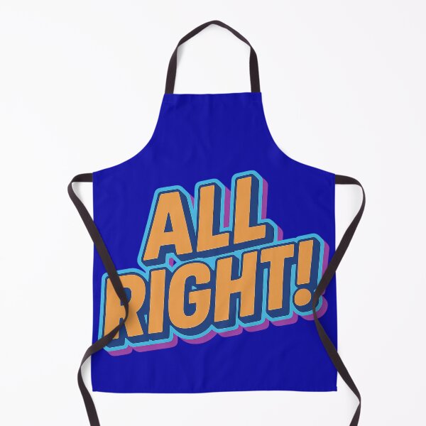 Item preview, All Right Neon Typography Tee Shirt designed and sold by ArtComixHaven.