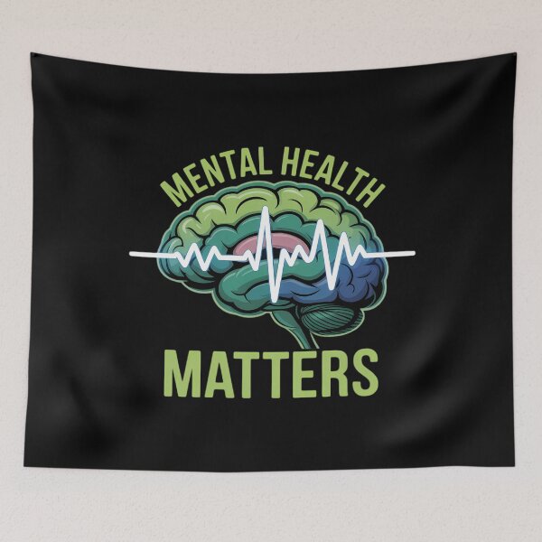 Item preview, Green Ribbon Warrior & Supporters Mental Health Awareness designed and sold by WalshDrawnLaugh.