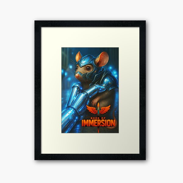 Book of Immersion, The First Sighting of Maybeline Framed Art Print
