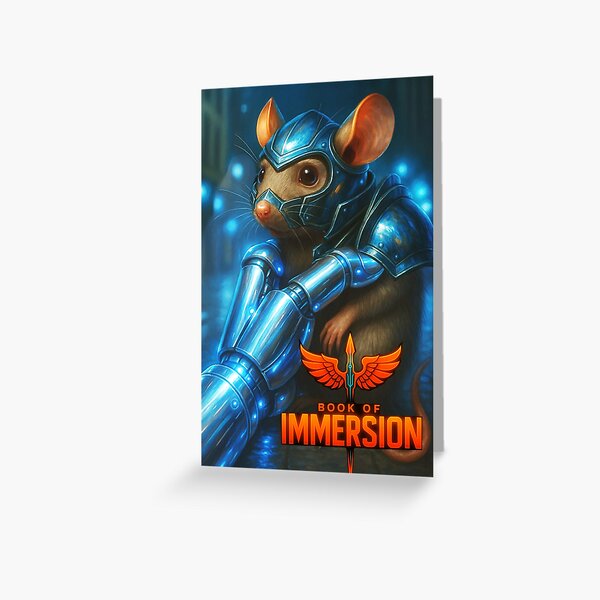 Book of Immersion, The First Sighting of Maybeline Greeting Card