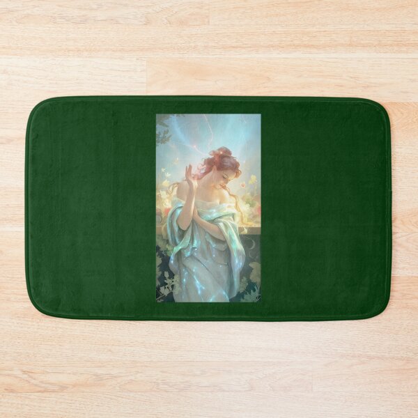 Item preview, Celestial Muse Emerald Drape Digital Art designed and sold by KendramfOver.