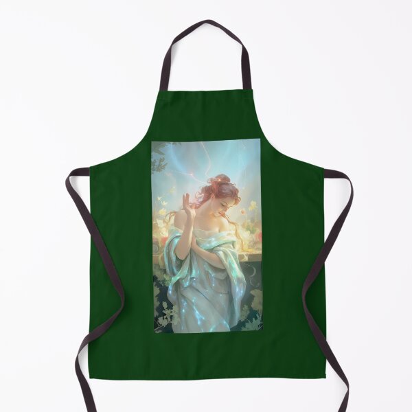 Item preview, Celestial Muse Emerald Drape Digital Art designed and sold by KendramfOver.