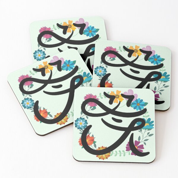 Item preview, Blossom in Calligraphy – Korean "꽃" designed and sold by emilykang.