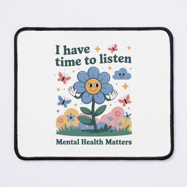 Item preview, I Have Time To Listen Funny Mental Health designed and sold by WalshDrawnLaugh.
