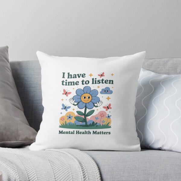 Item preview, I Have Time To Listen Funny Mental Health designed and sold by WalshDrawnLaugh.