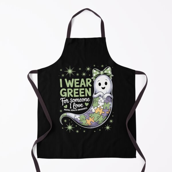 Item preview, I Wear Green For Someone I Love Mental Health Awareness designed and sold by WalshDrawnLaugh.