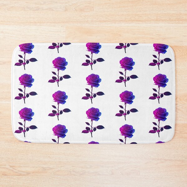 Item preview, Cyberpunk Neon Rose – Futuristic Glowing Flower with Metallic Petals in Pink, Purple, and Blue designed and sold by PixelVibe782.