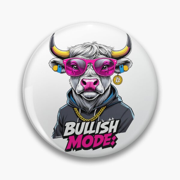 Item preview, Bullish Mode Bitcoin Bull designed and sold by JNBR-std.
