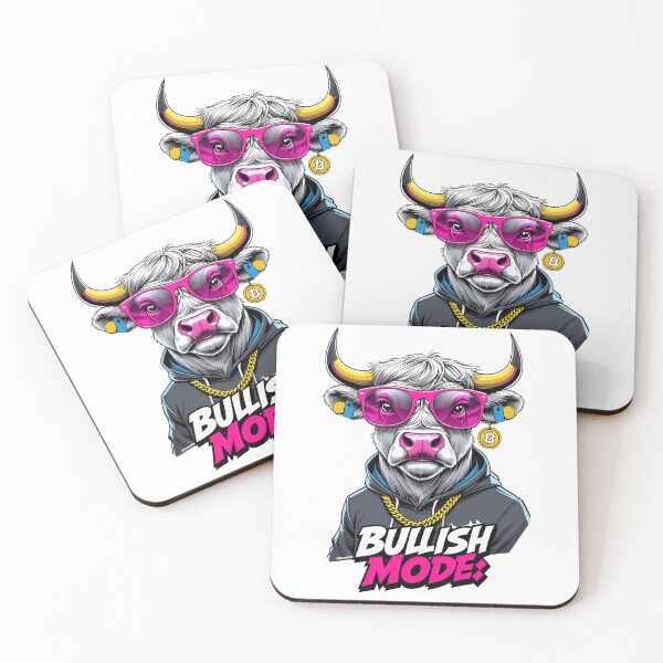 Item preview, Bullish Mode Bitcoin Bull designed and sold by JNBR-std.