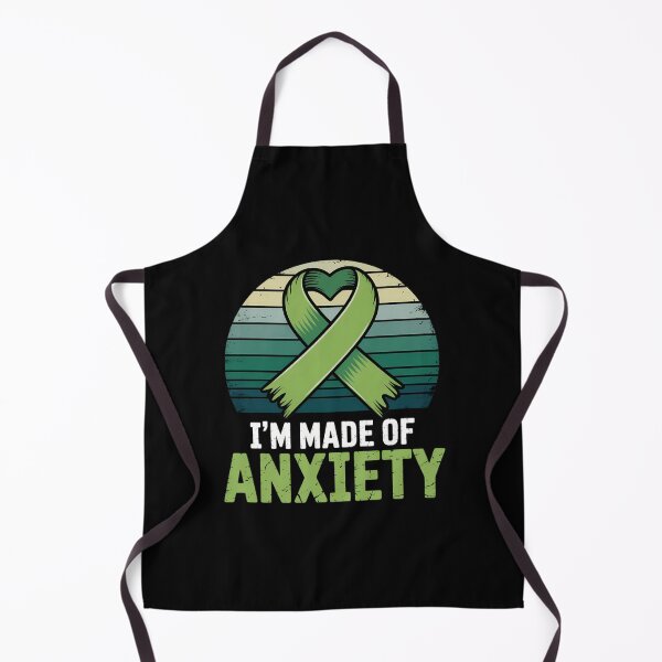 Item preview, Im Made Of Anxiety Green Ribbon Mental Health Awareness designed and sold by WalshDrawnLaugh.