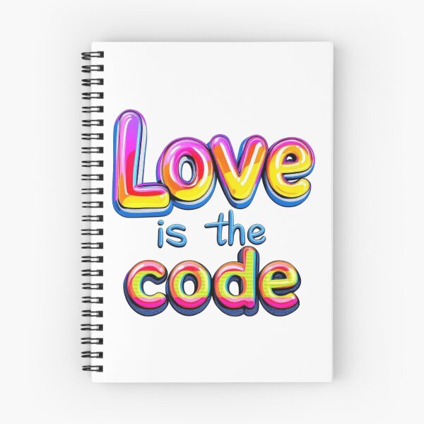 Item preview, Love Is The Code designed and sold by JusRight TT.