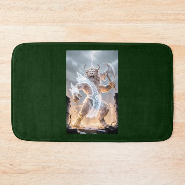 Item preview, Mythical Warrior Lion Guardian designed and sold by HunterxyDesigs.