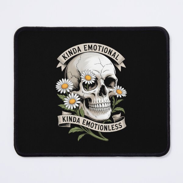 Item preview, Kinda Emotional Kinda Emotionless Mental Health designed and sold by WalshDrawnLaugh.