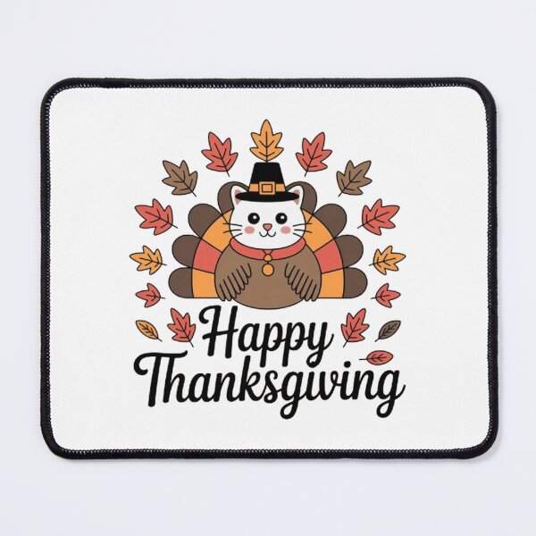 Item preview, Happy Thanksgiving Cat Turkey designed and sold by BHMARTS.