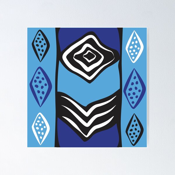 Item preview, Bogolan patterns designed and sold by Wolagno.