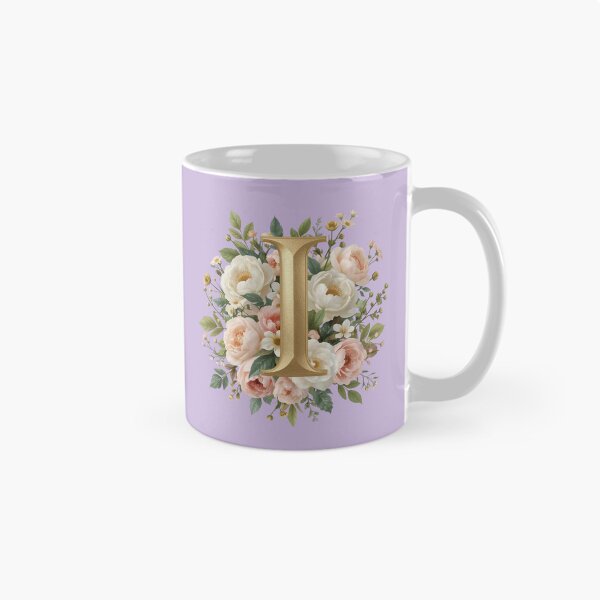 Artikelvorschau, Florales Monogramm Buchstabe I Wandkunst – Eleganter goldener Buchstabe I mit Rosen und Pfingstrosen | Personalisiertes Hochzeitsgeschenk, Kinderzimmerdeko, Femininer botanischer Buchstabe I Druck entworfen und verkauft von AmenAlways.