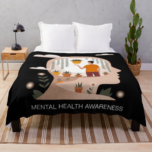 Item preview, Mental Health Awareness What On Your Mind designed and sold by WalshDrawnLaugh.
