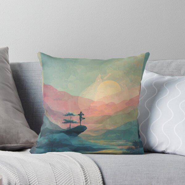 Item preview, Nature Yoga - Soothing Landscape designed and sold by MidArtForge.