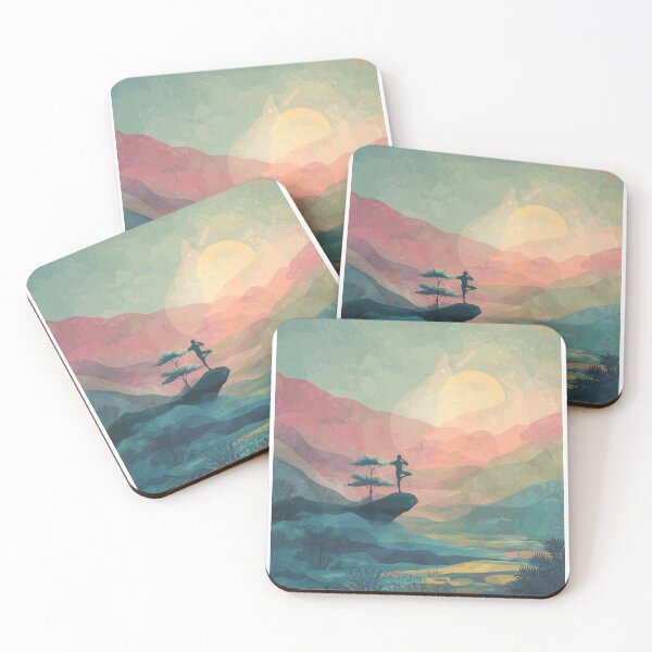 Item preview, Nature Yoga - Soothing Landscape designed and sold by MidArtForge.