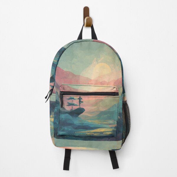 Item preview, Nature Yoga - Soothing Landscape designed and sold by MidArtForge.