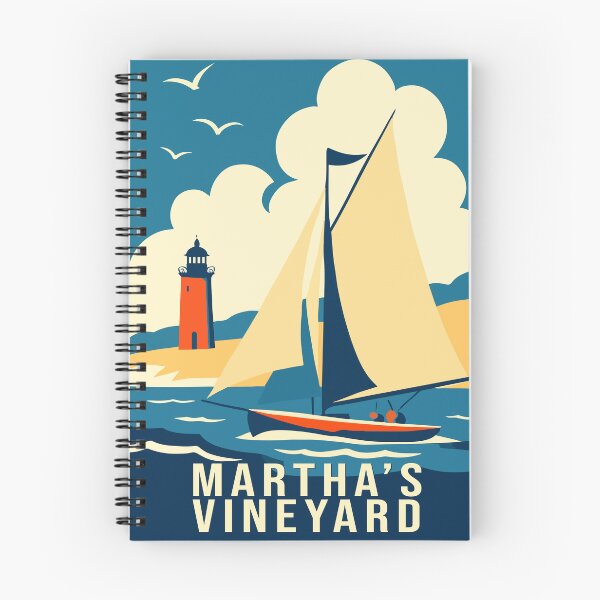 Item preview, Marthas Vineyard Travel Poster designed and sold by rogue-design.