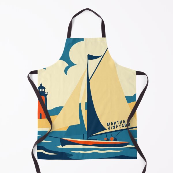 Item preview, Marthas Vineyard Travel Poster designed and sold by rogue-design.