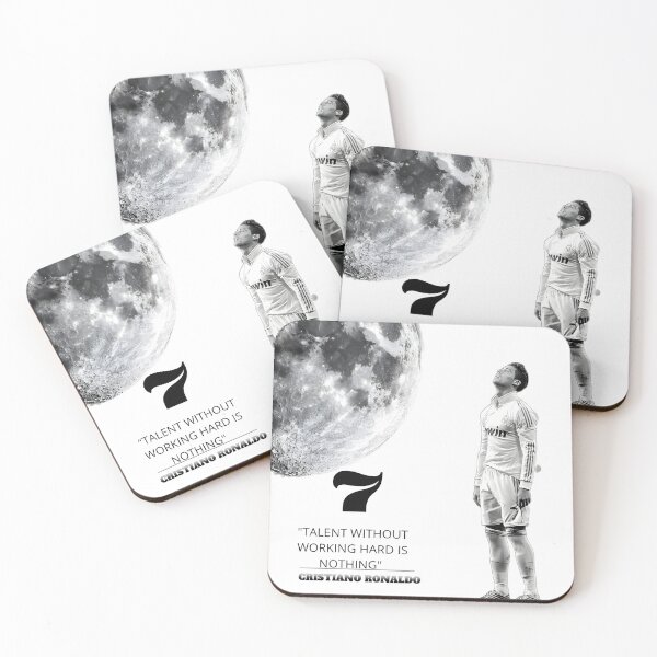 Item preview, "Talent without working hard is nothing"- cristiano ronaldo designed and sold by ATLAS-STYLE.