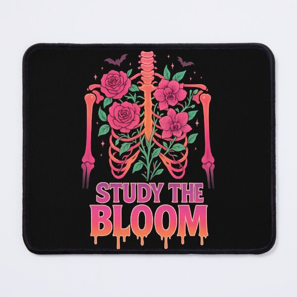 Item preview, Study the Bloom – Halloween Floral Skeleton - Floral Anatomy for Medical Students – Spooky Anatomy Roses  and Orchids  designed and sold by ClinicalHubs.