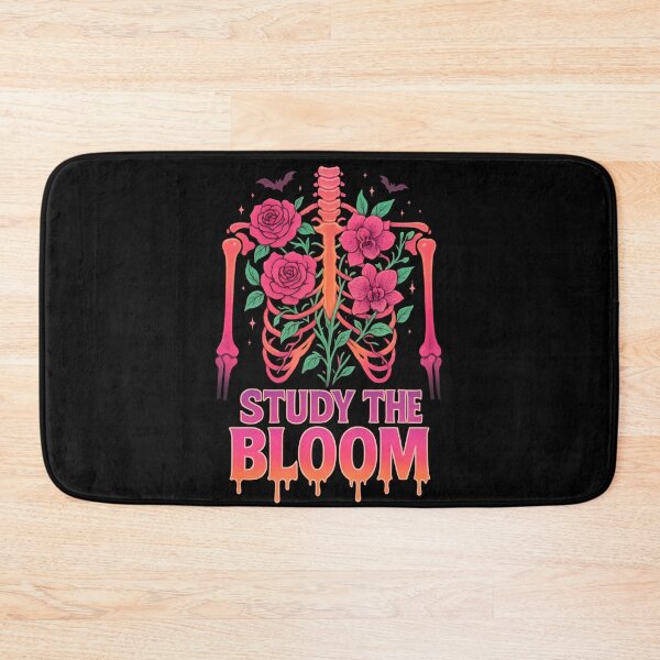 Item preview, Study the Bloom – Halloween Floral Skeleton - Floral Anatomy for Medical Students – Spooky Anatomy Roses  and Orchids  designed and sold by ClinicalHubs.