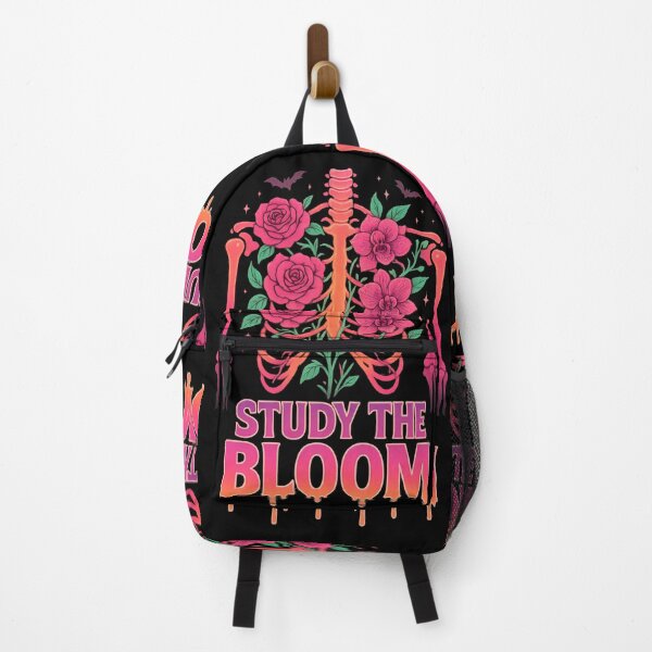 Item preview, Study the Bloom – Halloween Floral Skeleton - Floral Anatomy for Medical Students – Spooky Anatomy Roses  and Orchids  designed and sold by ClinicalHubs.