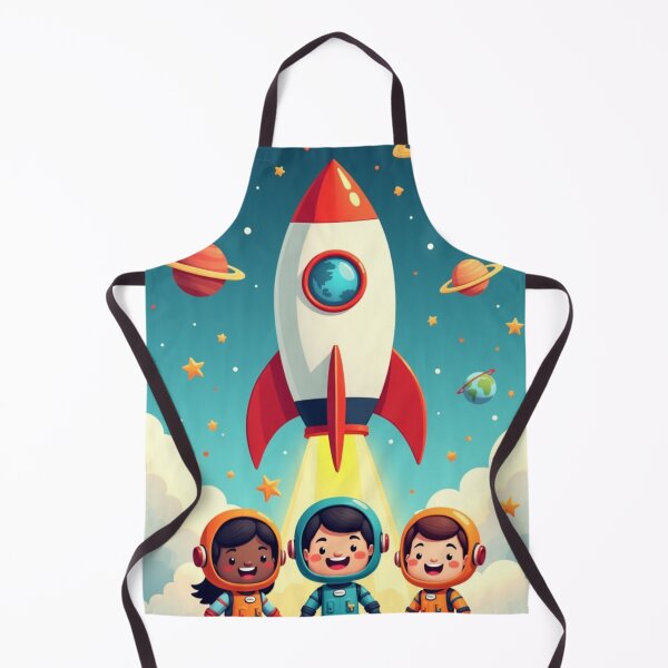 Item preview, Rocket with kids designed and sold by GUNAPRIYAA.