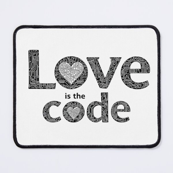 Item preview, Love Is The Code designed and sold by JusRight TT.