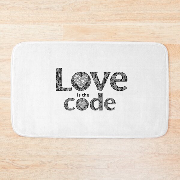 Item preview, Love Is The Code designed and sold by JusRight TT.