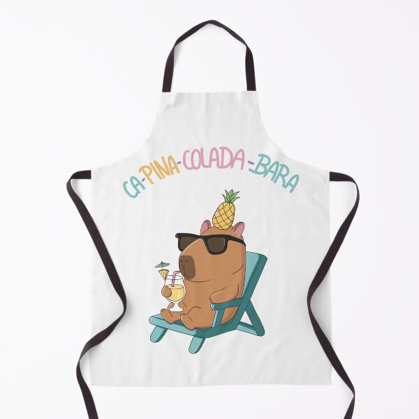 Item preview, Ca-pinacolada-bara – Tropical Capybara designed and sold by Mjs-Things.