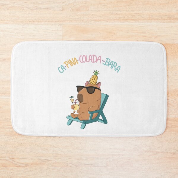 Item preview, Ca-pinacolada-bara – Tropical Capybara designed and sold by Mjs-Things.