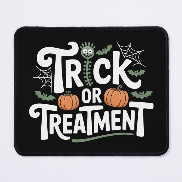 Item preview, Trick or Treatment Funny Osteopathy Halloween designed and sold by osteopath shop.