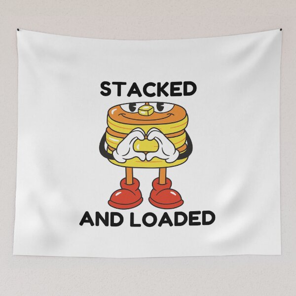 Item preview, Stacked and Loaded Pancake Fun designed and sold by NxtGenDesigns.