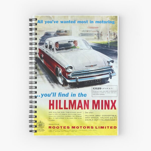 Item preview, Hillman Minx, Original Brochure designed and sold by JonDelorme.
