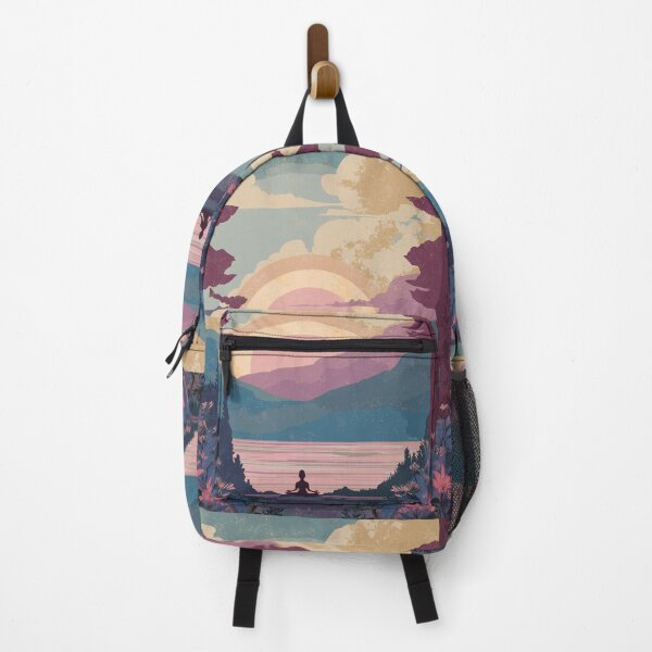 Item preview, Nature Yoga - Soothing Landscape designed and sold by MidArtForge.