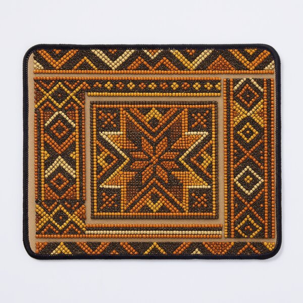Item preview, Tribal Beadwork Art - Geometric Pattern designed and sold by Le Pédagogue.