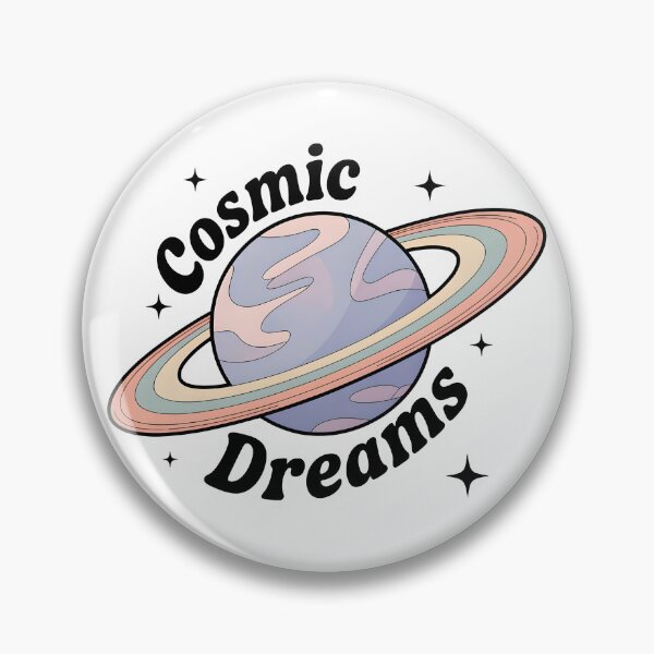 Item preview, Cosmic Dreams – Pastel Planet with Rings designed and sold by drchzak.