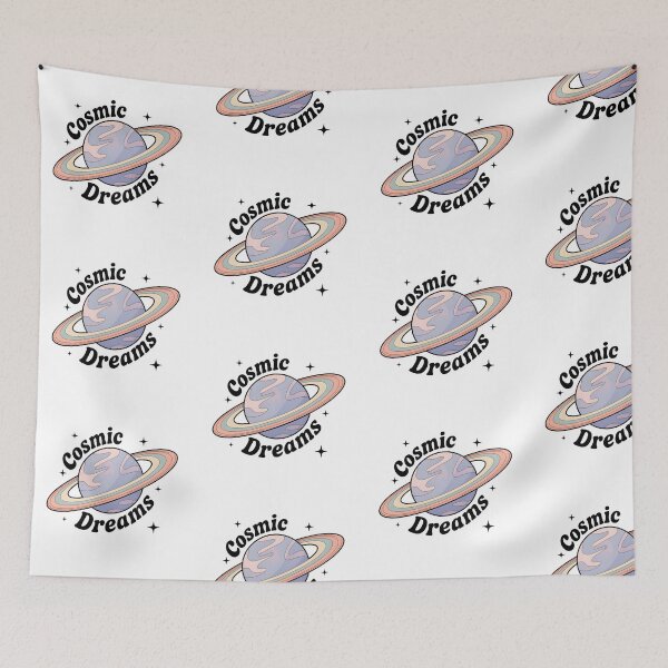 Item preview, Cosmic Dreams – Pastel Planet with Rings designed and sold by drchzak.